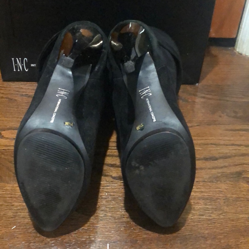 INC Suede Booties - Picture 4 of 5